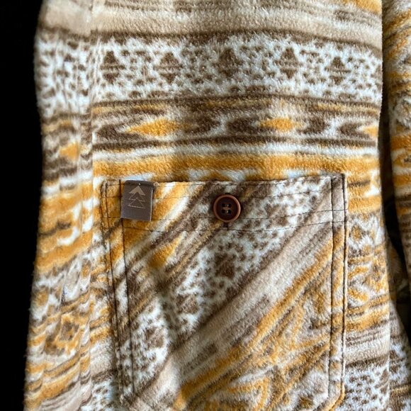 Rugged Earth Outfitters Flannel Fleece Lined Shirt Jacket Shacket Large NEW - Picture 13 of 14